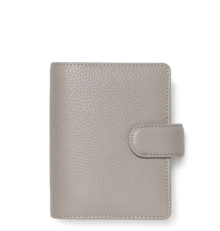 Filofax Norfolk Pocket Leather Organiser - Taupe