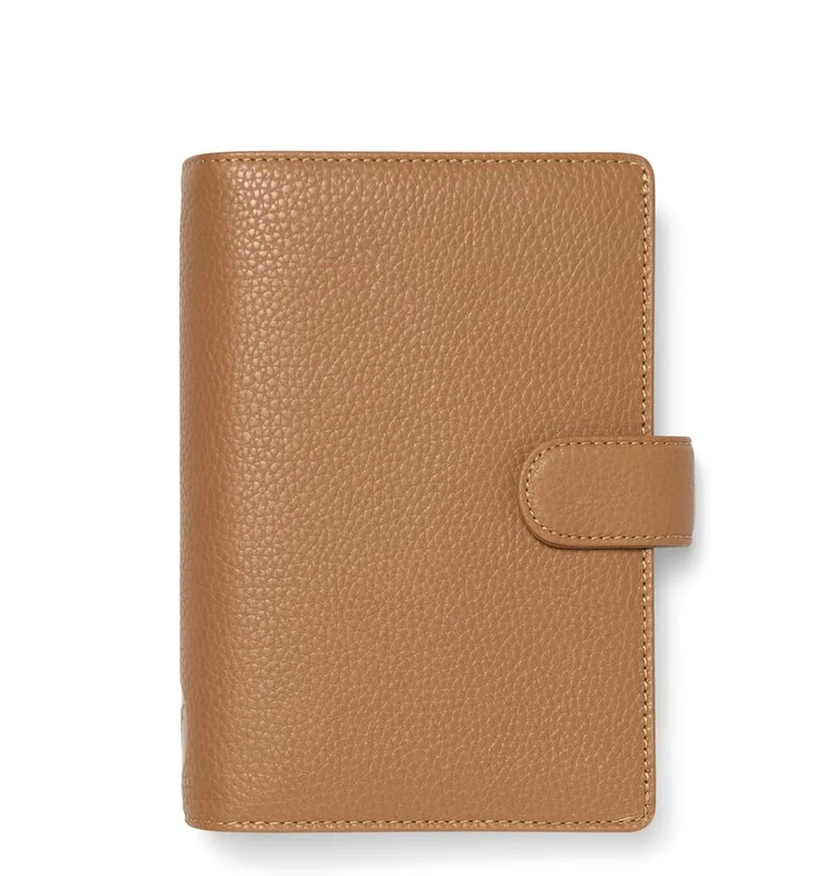 Filofax Norfolk Personal Leather Organiser - Almond