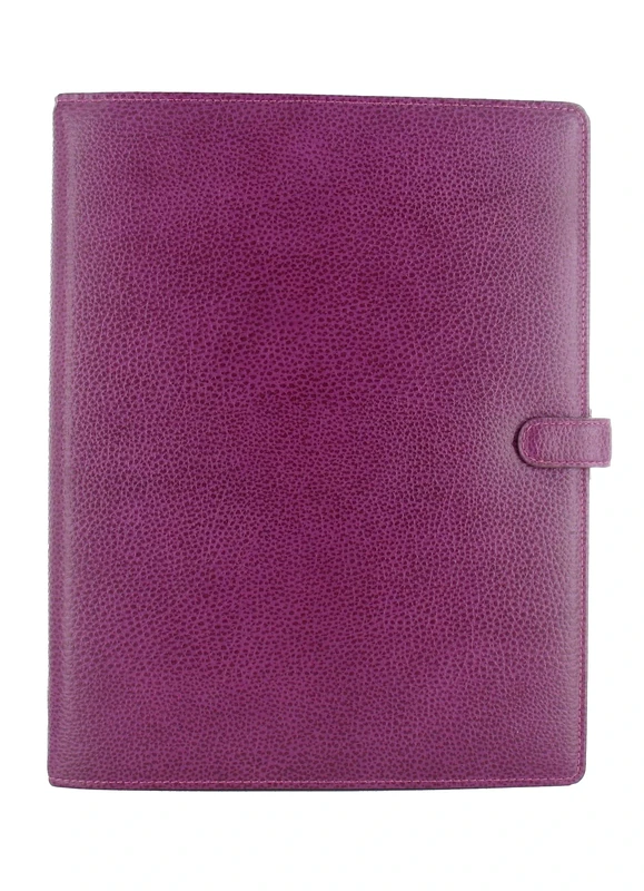 Filofax Finsbury A4 Leather Organiser - Raspberry