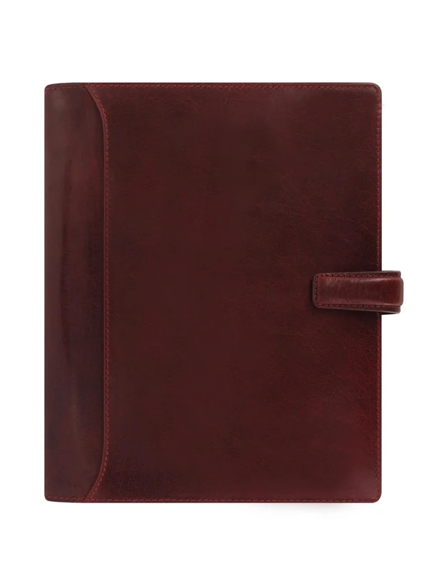 Filofax Lockwood A5 Leather Organiser - Garnet