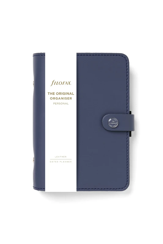Filofax The Original Personal Leather Organiser - Blue