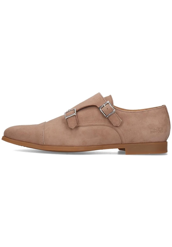 Melvin & Hamilton Men's Corentin 2 Duo Beige Monk-Strap Loafer, 9 UK