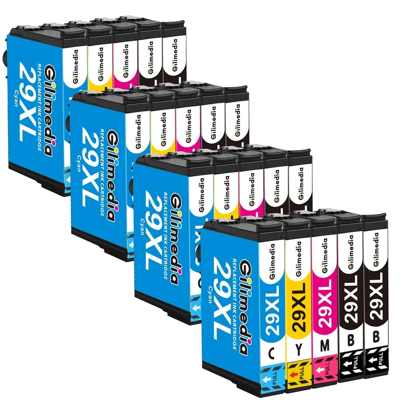 29XL Ink Cartridge Compatible for Epson 29XL Ink for Expression Home XP-235 XP-342 XP-335 XP-442 XP-352 XP-247 XP-255 XP-332 XP-345 XP-432 XP-435 Printer 20PACK