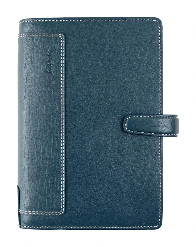 Filofax Holborn Personal Leather Organiser - Blue