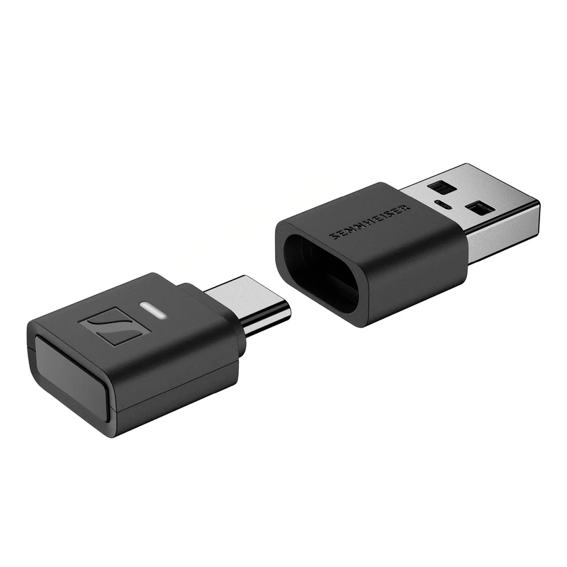 Sennheiser BTD 700 Dongle - aptX Lossless, Auracast, Plug & Play Audio Transmitter for Headphones and Speakers - Ultra-Low Latency, Bluetooth 5.4, USB-C & USB-A Compatible
