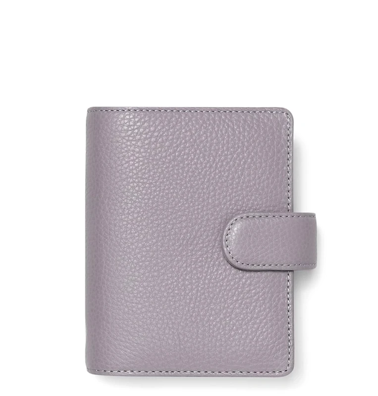 Filofax Norfolk Pocket Leather Organiser - Lavender