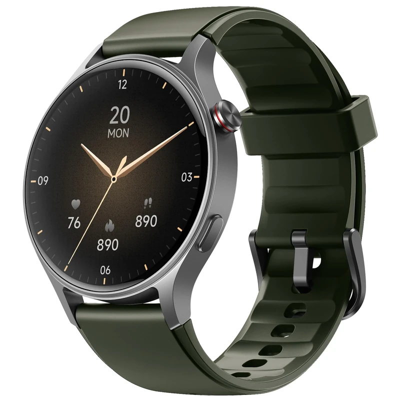 aeac Smart Watch for Men Women, AMOLED Ultra-Clear Screen Activity Trackers with Heart Rate/Sleep/SpO2 Monitor, Smartwatch for iPhone/Samsung/Android, 110+ Sport Modes 3 ATM Waterproof Fitness Watch