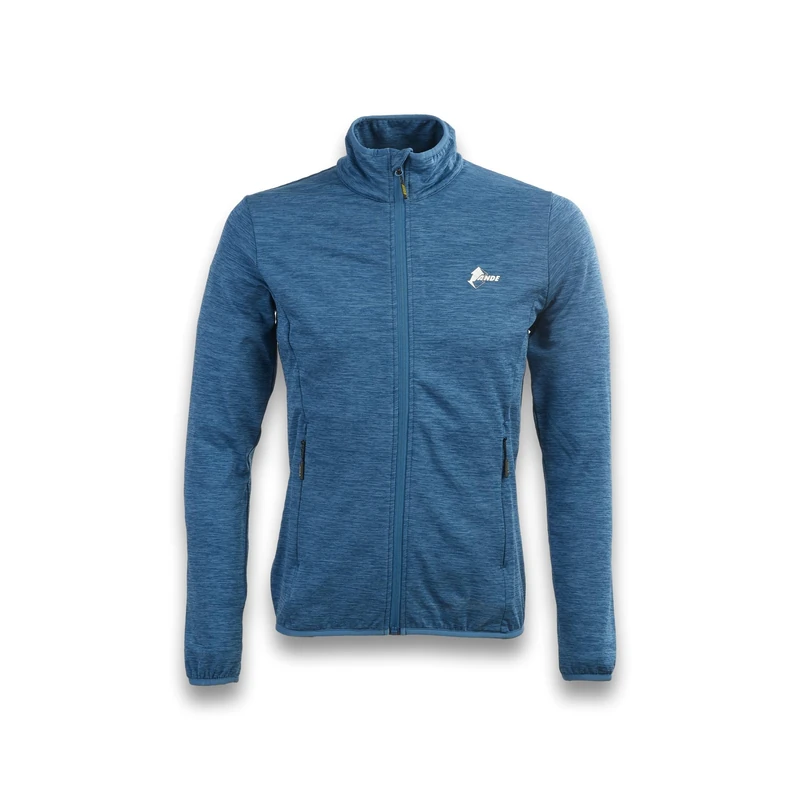 Ande Mens Eclipse Fleece - Elasticated and Warm for Trekking Blue Denim
