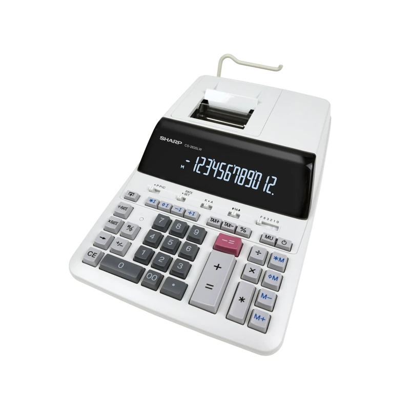 CS-2635LW – High-Speed 12-Digit Desktop Printing Calculator - Image 1