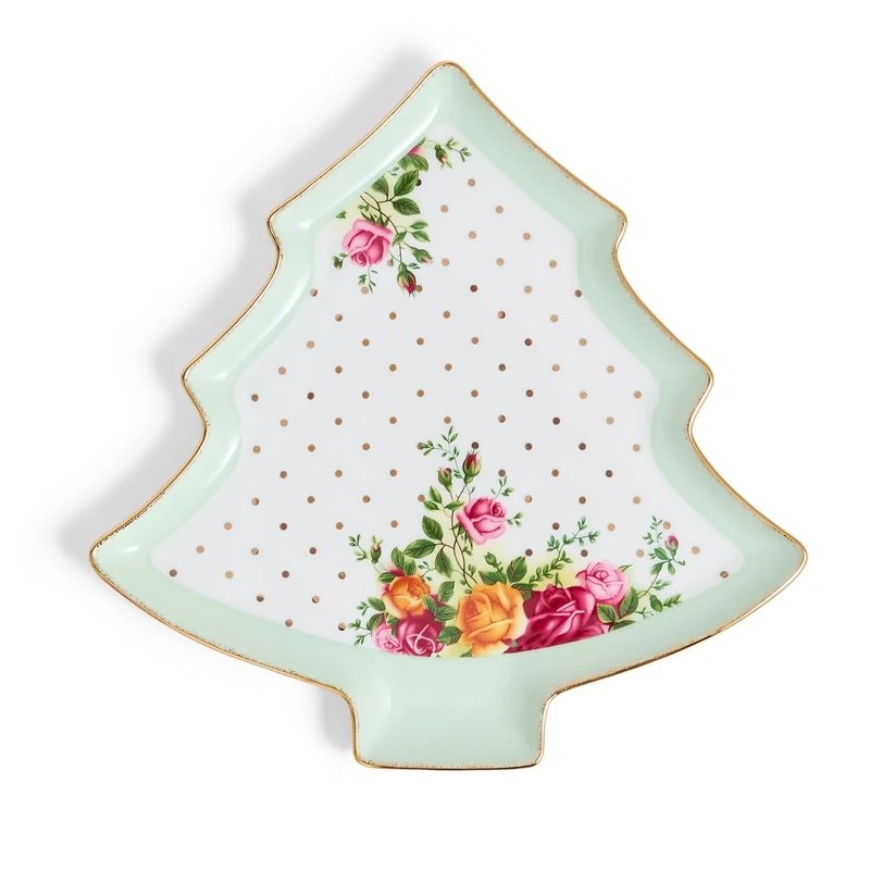 Royal Albert 1079436 Tree Serving Dish, Bone China, White