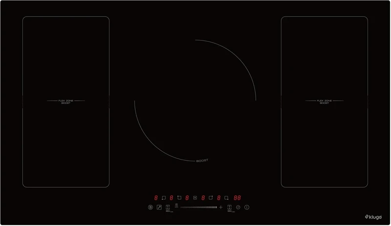 Kluge KPI9040B, Induction hob, Black