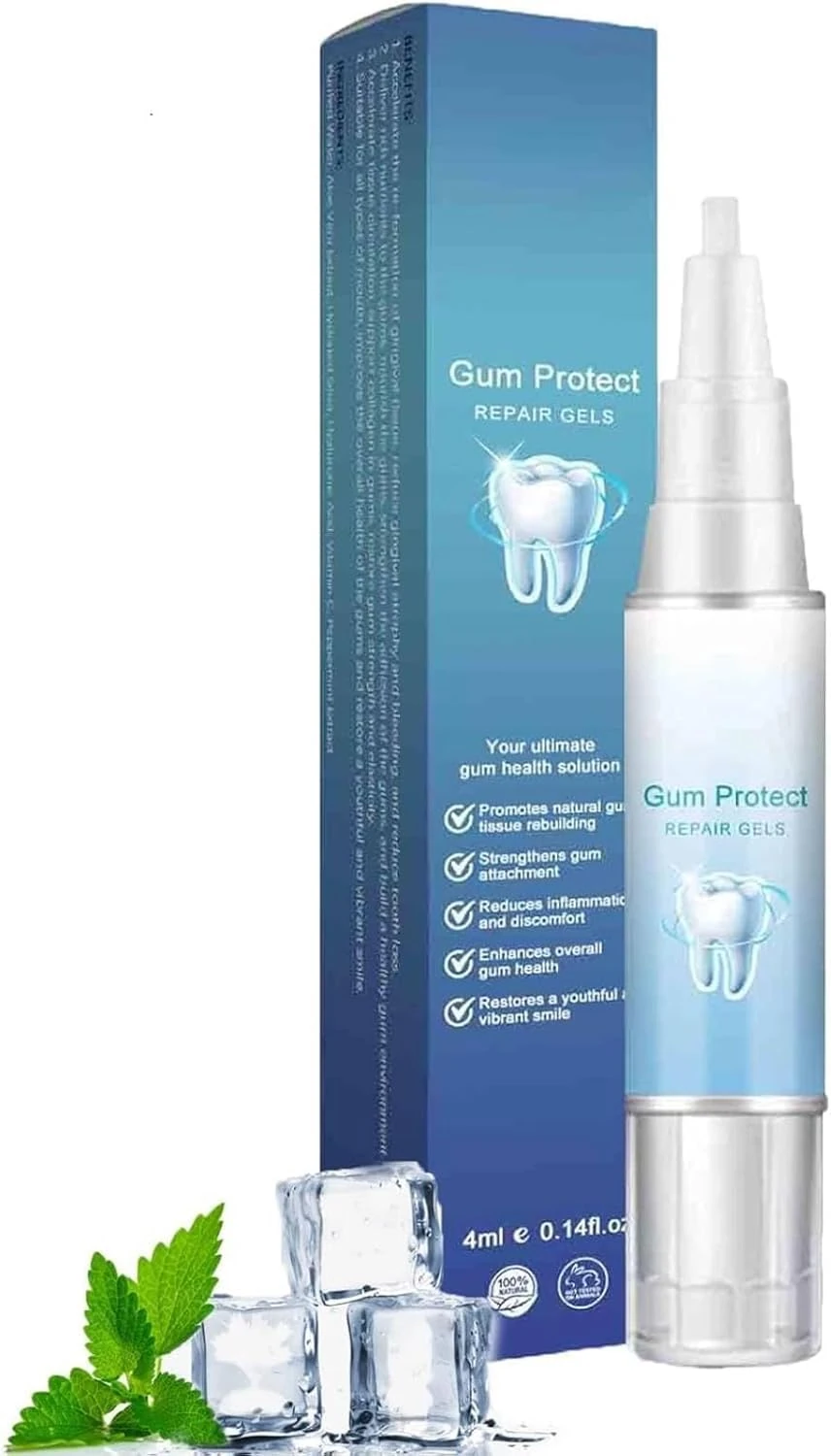 Mullend Gum Repair Gel, Mullend Teeth Repair Gel, Gums Protect Repaired Gels, Gum Shield Therapy Gels, Natural Toothpaste Treatment, Protected Repairs Toothpaste, Protect Gums & Oral Care (1)