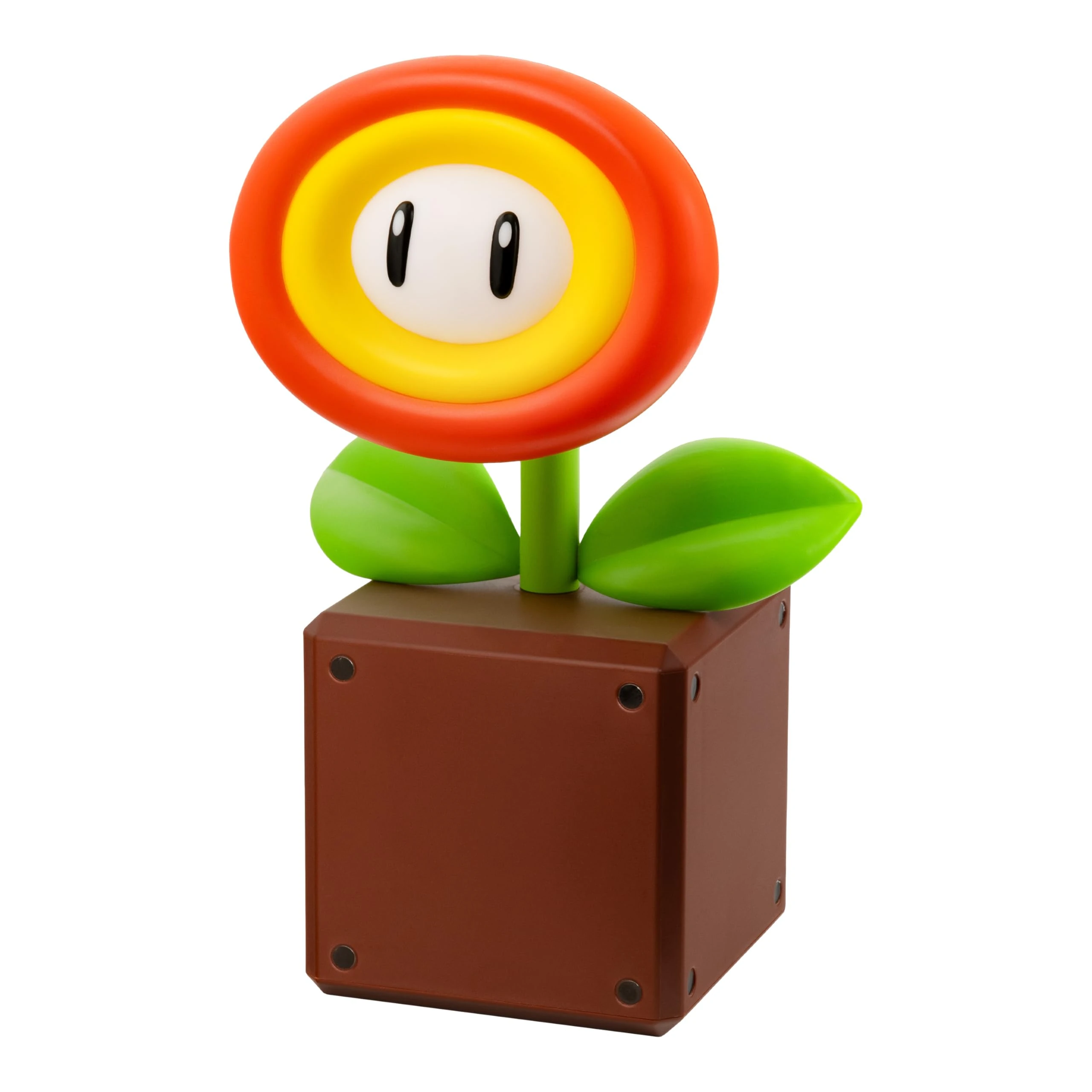 Paladone Super Mario Fire Flower LED Lamp, Officially Licensed Nintendo Desk Light for Gamers, USB Powered Home Décor Gift