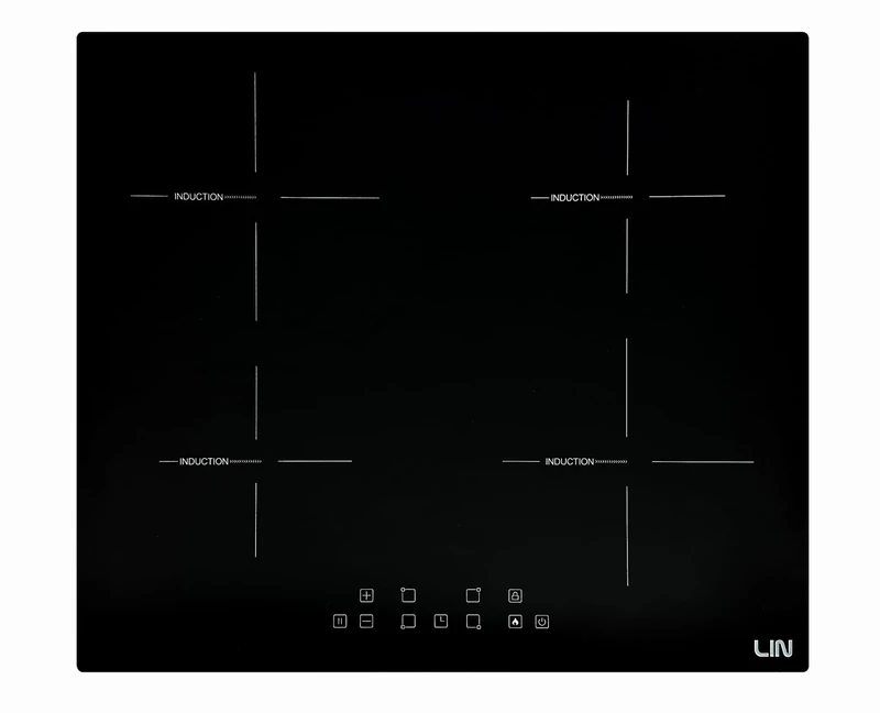 Lin LI-B47400, Induction hob, Black