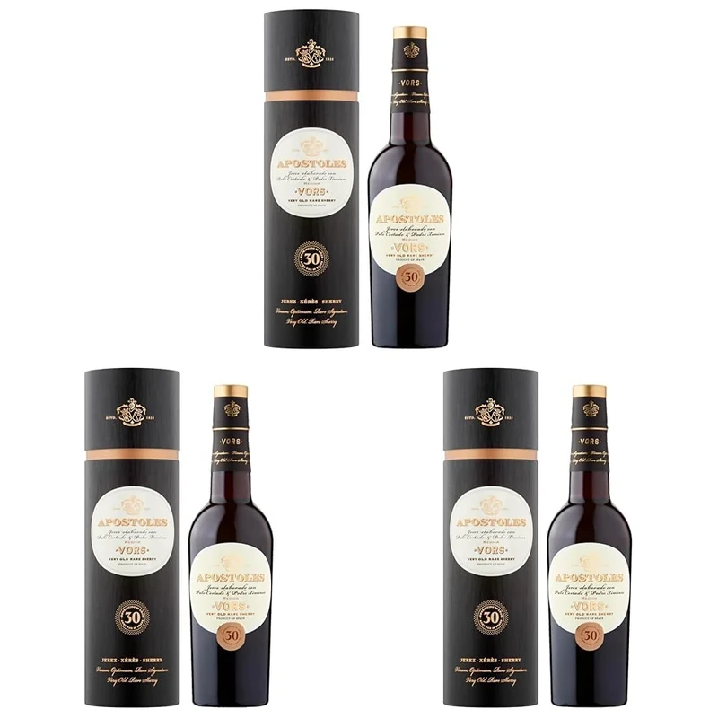 Gonzalez Byass Apostoles Palo Cortado Very Rare Sherry 375ml (Pack of 3)
