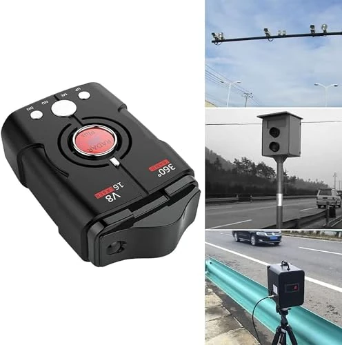 Car Radar Detector with Extreme Range, Voice Alerts for Laser and Radar, Includes Red Light and Speed Camera Notifications
