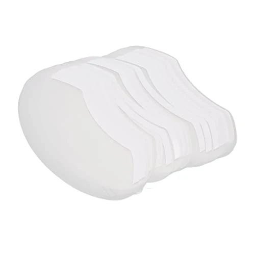 Saluaqui [50pcs Disposable Transparent Cosmetic Facial Shields for Salon Makeup - Eye and Facial Protection - Easy Application for Permanent Makeup and Hair Treatments