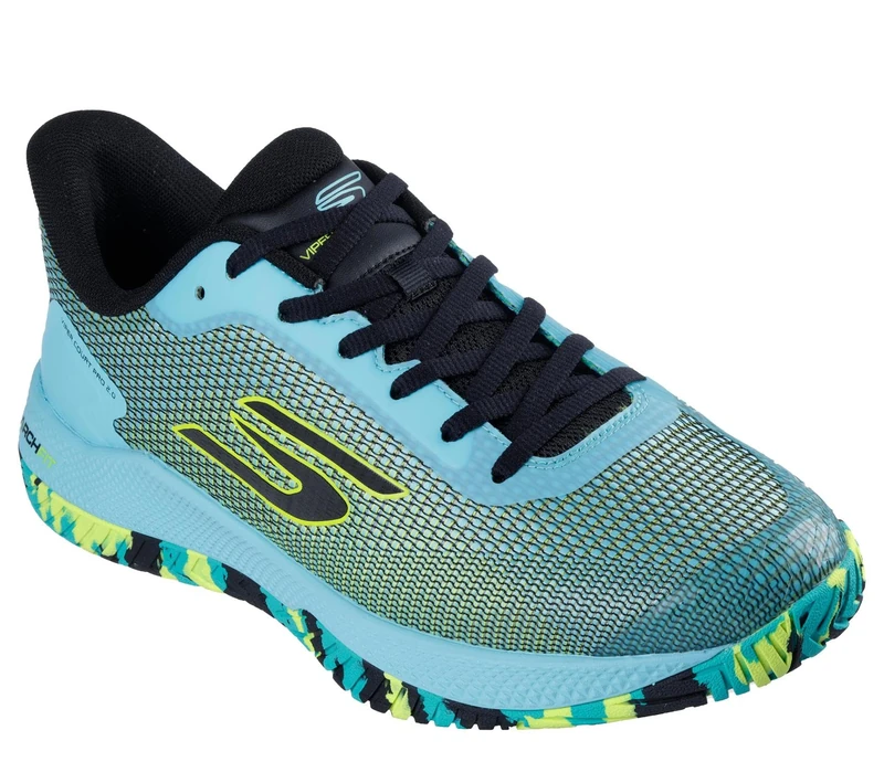 Skechers Men's Viper Court Pro 2.0 Pickleball Shoes - Aqua