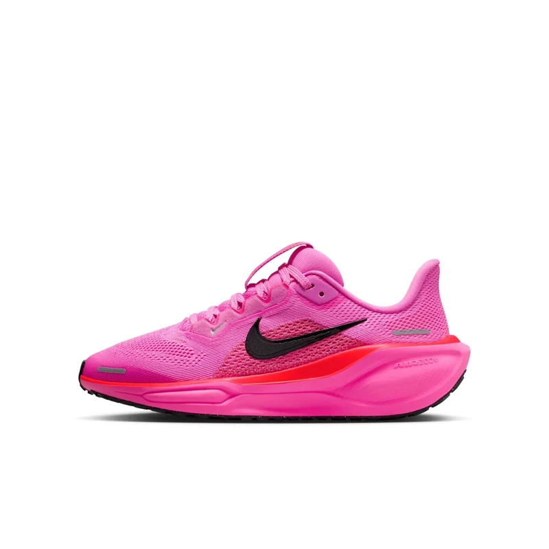 Nike Kids Air Zoom Pegasus 41 (Gs) Running Shoes, Playful Pink/Off Noir/Hyper Pi, 13.5 - Image 1