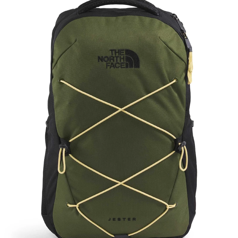 The North Face Unisex Jester 28L Backpack, Woodland Green/Tnf Blac