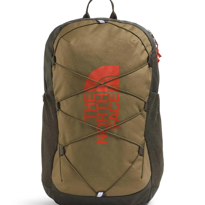 The North Face Kids Court Jester 24.6L Backpack, Cedar/New Taupe Green/L
