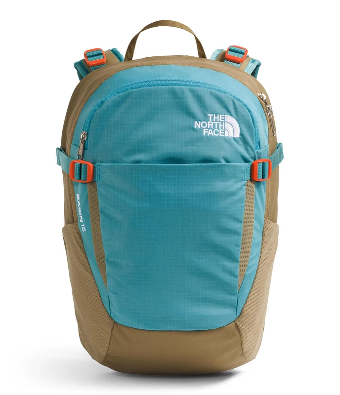 The North Face Unisex Basin 15L Backpack, River Ice/Cedar/Lava Re