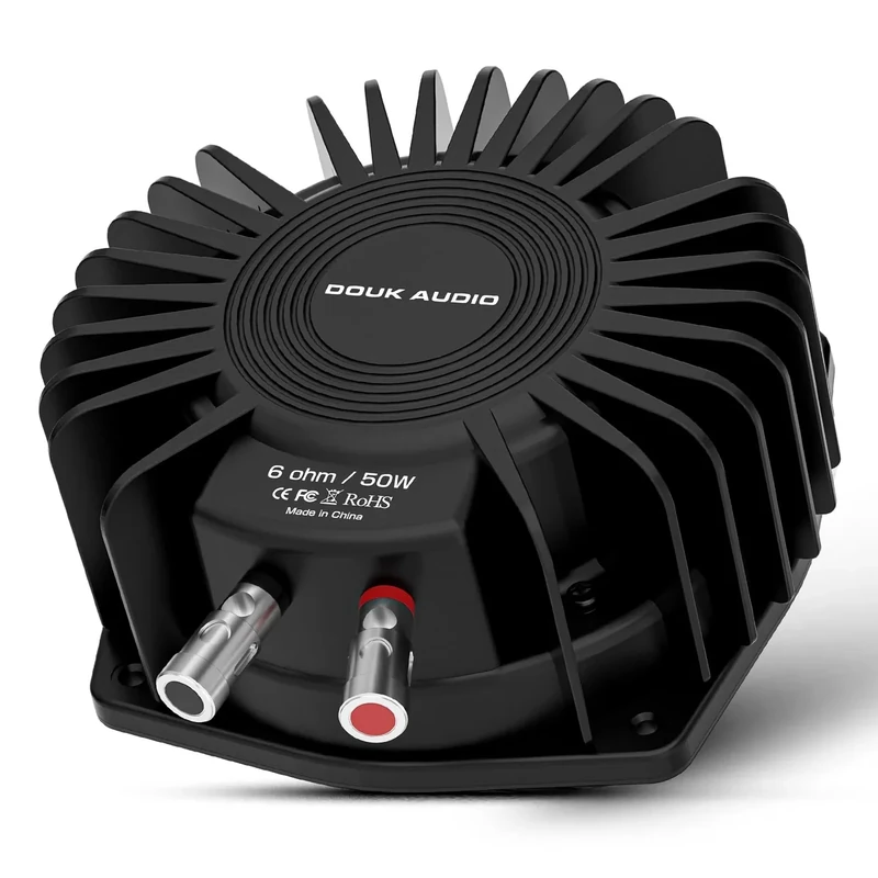 Douk Audio BS-1 Bass Shaker: 50W High Power Buttkicker - Tactile Transducer - Subwoofer Lows for Home Theater, Car Audio & Gaming Chair Vibration Immersion (1 PC) - Image 1