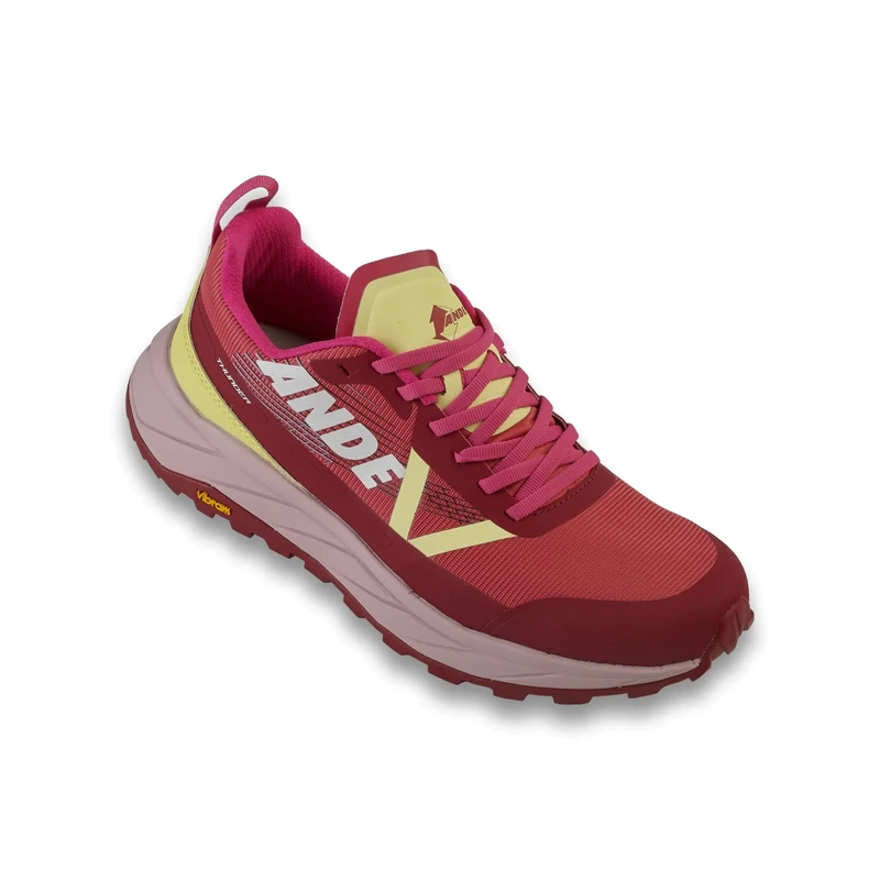 Ande Thunder Unisex Adult Hiking Shoe, Wild Pink/Lemon, 40 EU/UK 7, Wild Rose Lemon, 6 UK