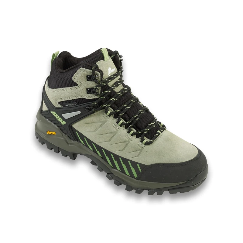 Ande Unisex Sniper High Wp Trekking Boot, Light Green Sage, 3.5 UK