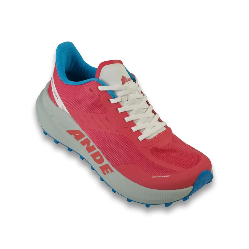 Ande Panther Unisex Adult Hiking Shoe, Paradise Pink/Malibu Blue, EU 39 - UK 6, Pink Paradise Blue Malibu, 5 UK