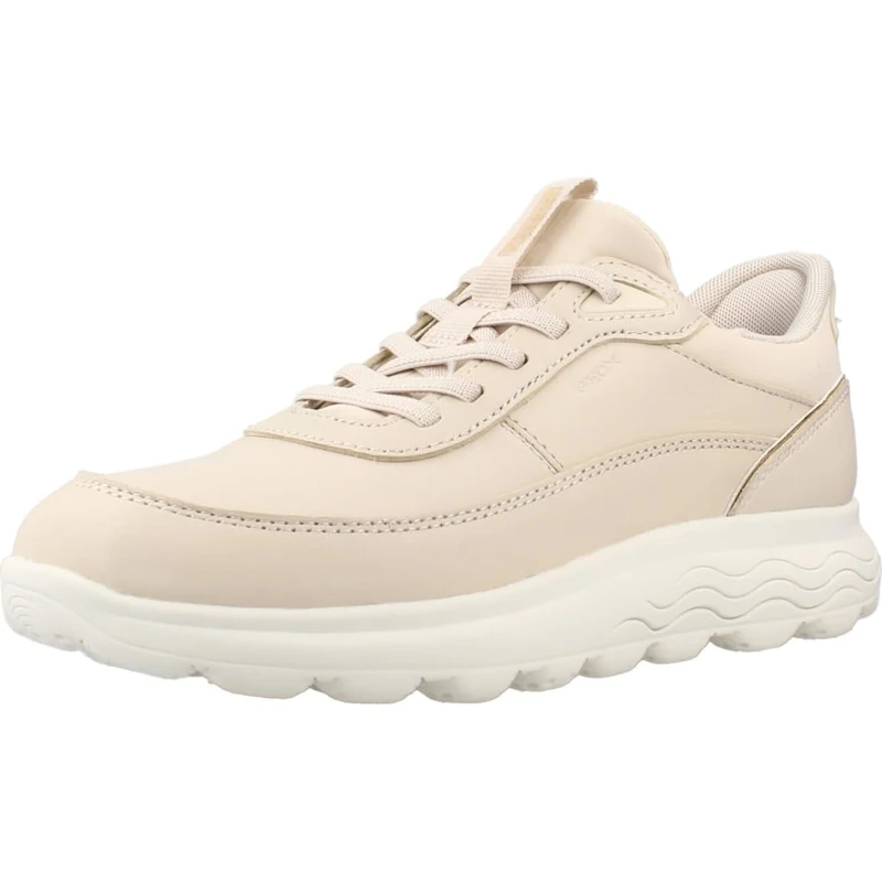 Geox Women's D Spherica Plus Trainers, Papyrus, 6 UK