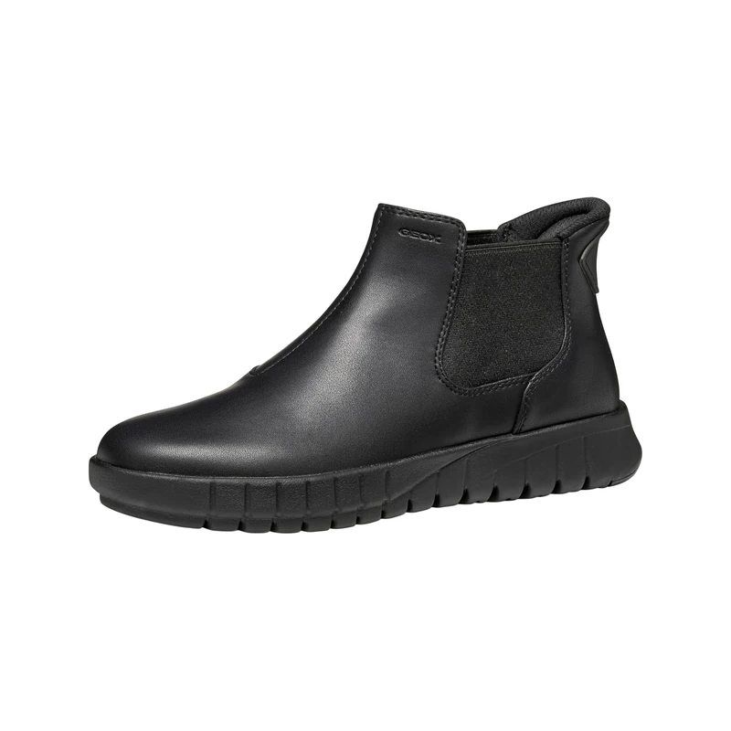 Geox Women D Flextride Plus B Chelsea Boot, Black, 5 UK - Image 1