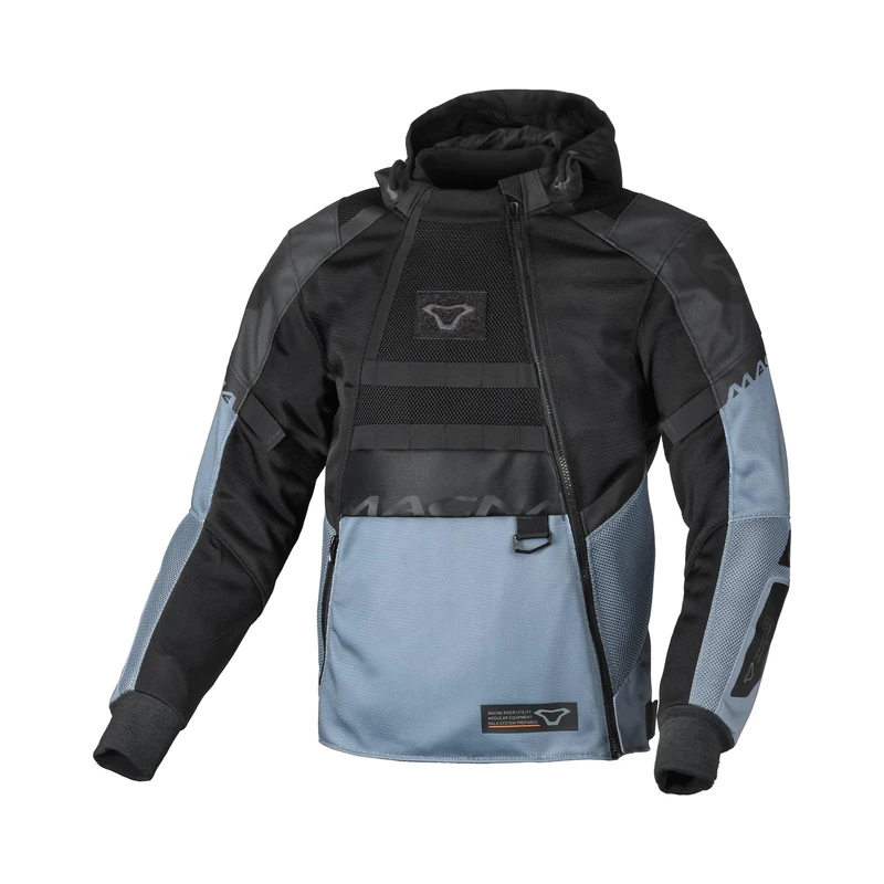 Macna Rebelite Black/Grey XL