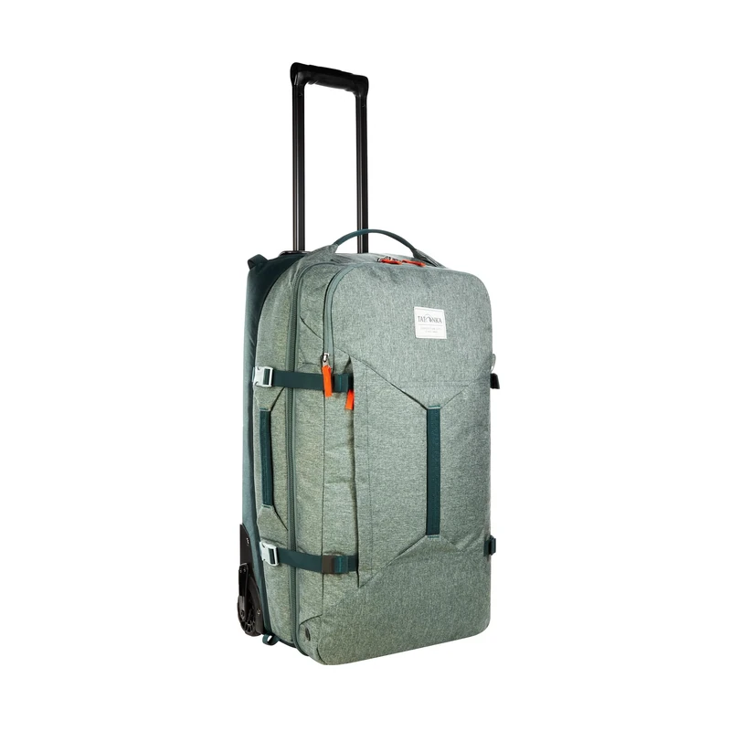 Travel Roller 60 - Travel Bag with Wheels - Large Opening in Main Compartment - Front Pocket with Padded Laptop Compartment - Telescopic Pull-Out - 60 Litre Volume, Sage Green, 60 litres, Trolley with
