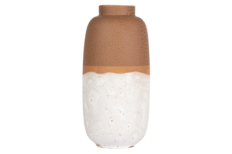 JARRON CERAMIC GRIS 26 x 26 x 37 cm