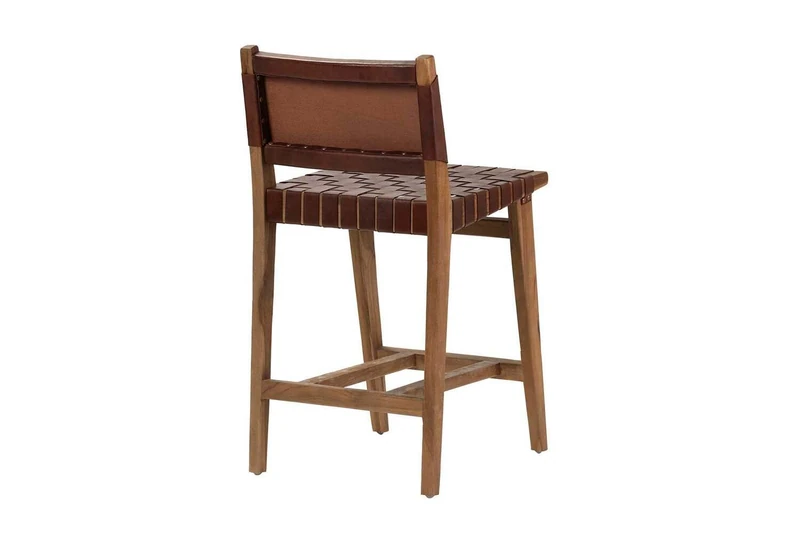 AlexandreHouse Madera Teka Natural Bench 50 x 36 x 44 cm