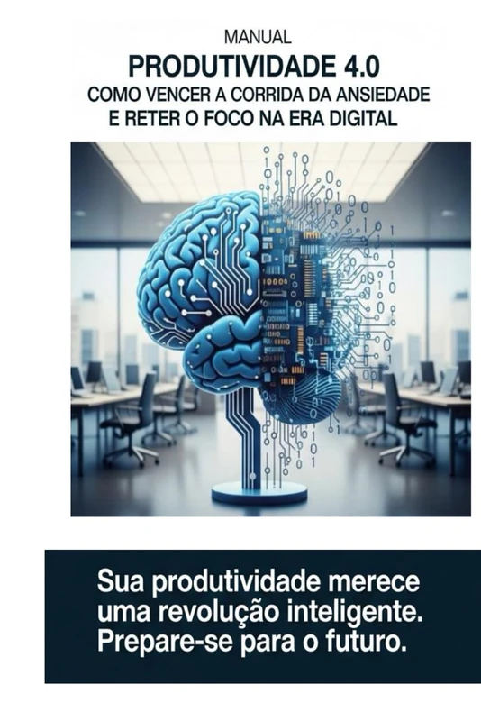 Produtividade 4.0: Como Vencer a Corrida da Ansiedade e Reter o Foco na Era Digital: Sua produtividade merece uma revolução inteligente. Prepare-se para o futuro. - Image 1