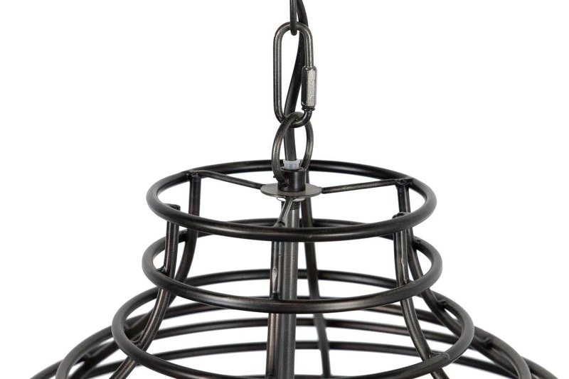 Techo Metal Madera Lamp 46 x 46 x 50 cm