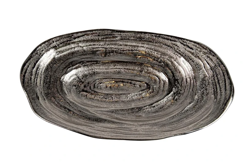 Centro de Mesa Aluminium Dorado 38 x 16 x 9 cm
