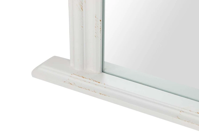 Window Mirror Metal Black 60x3x90 CM