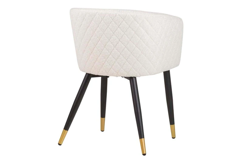 AlexandreHouse SILLA VELVET BEIGE GREY 55x55x76 CM