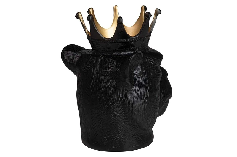 Champanera Elefantes Aluminium Black 43 x 43 x 30 cm