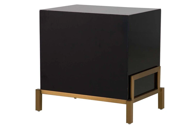 AlexandreHouse Minden Metal Canvas Floor Lamp 40x40x175cm