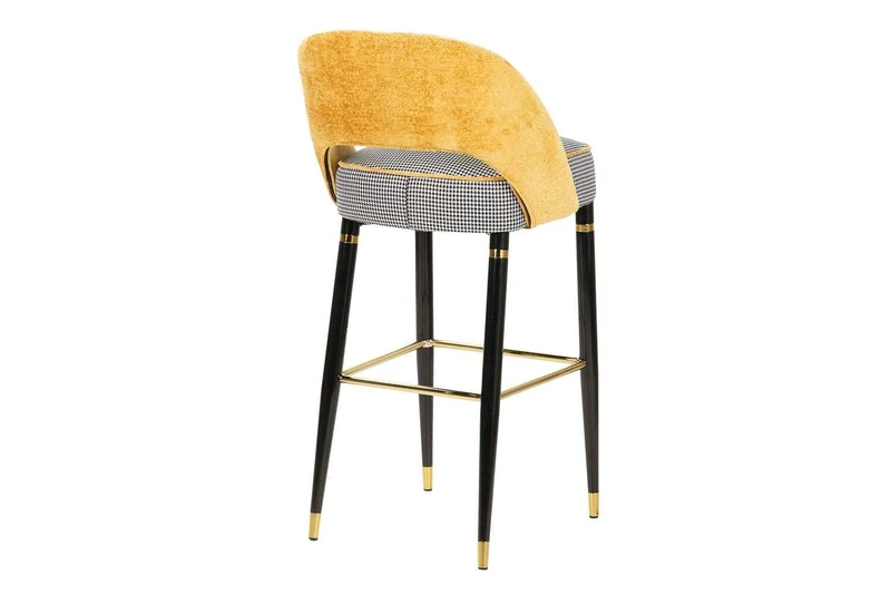 AlexandreHouse TABURETE TEXTIL GRIS HOUSTON 51 x 53 x 102 cm