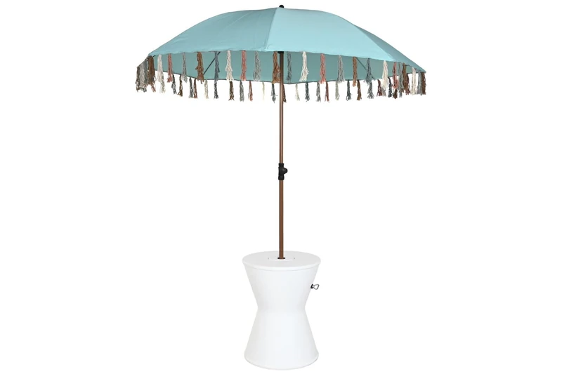 AlexandreHouse Sofia Polyester 220 x 158 x 91 cm Green Cream - Image 1