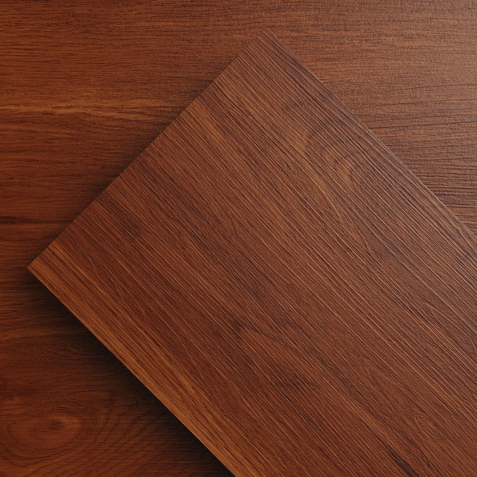 ATOPOSE Floor Tiles Peel and Stick Waterproof,Vinyl Flooring Plank,18 Planks 2.51 m²,Amber Walnut,Non-Slip and Self Adhesive for Living Room Bathroom Kitchen Bedroom Basement