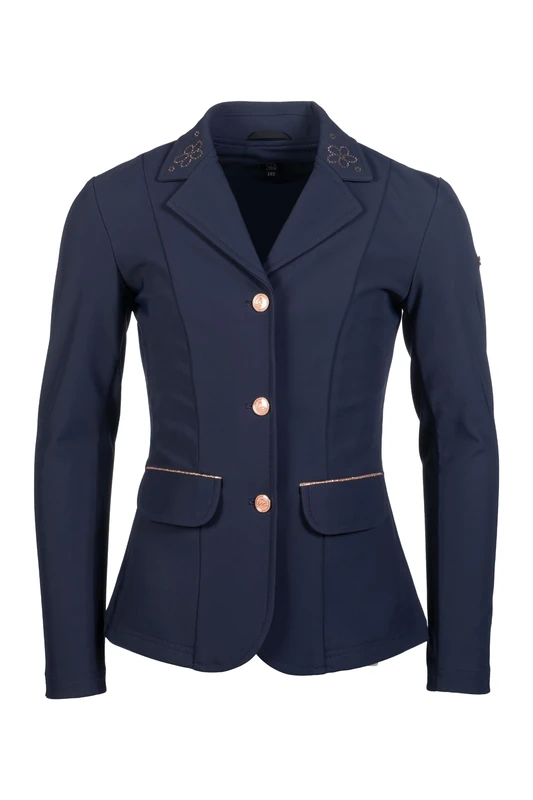 HKM Kids Flora Competition Jacket, Deep Blue, 12/13 Years