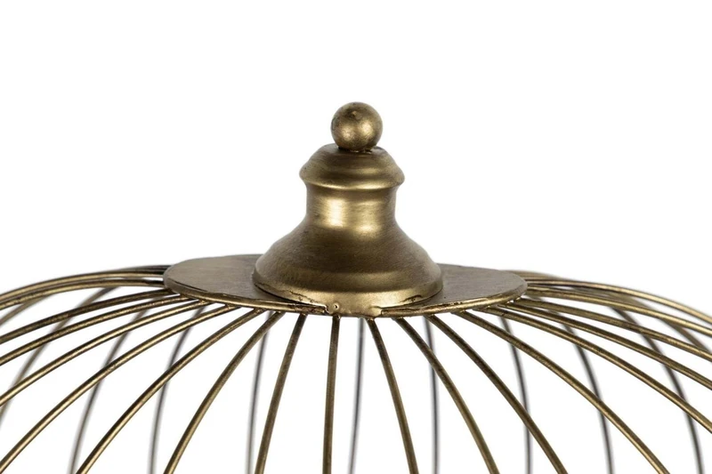 Bolas Metal Madera Pie Lamp, 36 x 36 x 160 cm