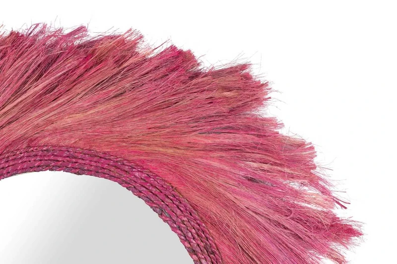 Espejo FIBRAS Kudus 70 x 4 x 70 cm