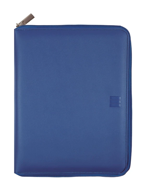 Finocam - Clan Open Zipper Organizer Agenda 2026 Week View Vertical January 2026 - December 2026 (12 months) Spanish Blue